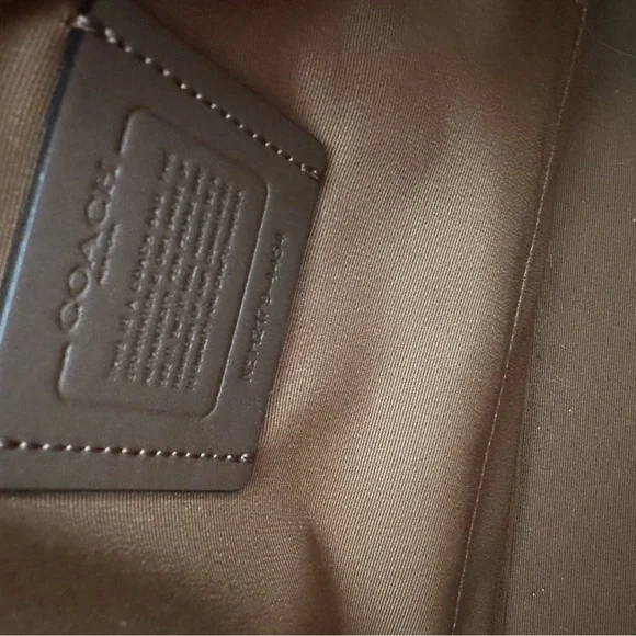 Coach Zip Top Tote in white (gold / chalk) #4454 - Picture 7 of 8